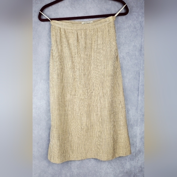 Saks Fifth Avenue Silk Rayoun Office Career BUSINESS Women's Skirt  Suit Size 6 - Picture 8 of 13